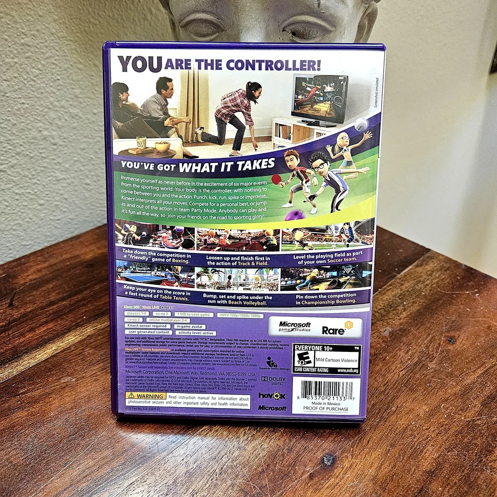 XBox 360 Kinect Sports Video Game - Picture 5 of 7